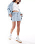 Фото #1 товара Lee denim mini skirt in light blue