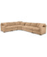 Фото #4 товара Radley 5-Pc Fabric Sectional with Apartment Sofa, Created for Macy's
