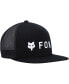 Фото #4 товара Бейсболка сетчатая Fox мужская черная Absolute Mesh Snapback