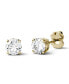 ფოტო #1 პროდუქტის Moissanite Stud Earrings (2 ct. t.w. Diamond Equivalent) in 14k White or Yellow Gold