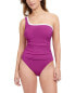 Фото #1 товара Profile By Gottex One-Shoulder One-Piece Women's