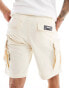 Aape By A Bathing Ape cargo utility shorts in sand