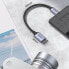 Фото #13 товара Adapter przejściówka kabla USB-C na USB-A 5Gb/s 15cm czarny