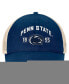 Men's Navy Penn State Nittany Lions Heritage Waylon Trucker Adjustable Hat