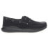 Фото #1 товара Propet Viasol Lace Boat Mens Black Casual Shoes MCX042CBLK