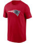 ფოტო #2 პროდუქტის Men's Big and Tall Red New England Patriots Primary Logo T-shirt