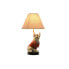 Настольная лампа Home ESPRIT Белый Красный Металл Смола 50 W 220 V 26 x 26 x 46 cm