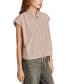 ფოტო #6 პროდუქტის Women's Striped Cotton Button-Front Shirt