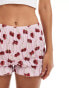 Фото #5 товара ASOS DESIGN micro shorts in cherry print