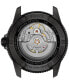 ფოტო #2 პროდუქტის Men's Swiss Automatic Seastar 1000 Powermatic 80 Black Synthetic Strap Watch 40mm