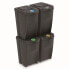 PROSPERPLAST Sortibox Recycling Bins 140L 4 Units