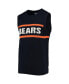 Фото #3 товара Men's Navy, Orange Chicago Bears Player Sweater Vest