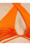 Фото #11 товара Белье Купальник со шнуровкой на шее Sahika Ercumen X Pencere Detaylı Bikini Top