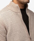 Фото #5 товара Men's Full-Zip High Neck Sweater Jacket