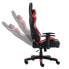 LC-Power LC-GC-600BR - Padded seat - Padded backrest - Black - Red - Black - Red - Foam - Plastic - Foam - Plastic