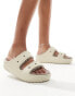 Фото #2 товара Crocs Unisex Classic cozzzy sandal in mushroom