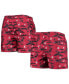 ფოტო #2 პროდუქტის Men's Crimson Washington State Cougars Island Palm Swim Trunks