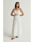 ფოტო #3 პროდუქტის Women's Daisy Tiered Maxi Skirt