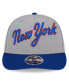 Men's Gray New York Mets 2024 Batting Practice Low Profile 9FIFTY Snapback Hat