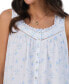 ფოტო #4 პროდუქტის Women's Cotton Lace-Trim Nightgown