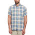 ORIGINAL PENGUIN Delave Linen Ao Plaid short sleeve shirt