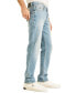 Фото #3 товара Men's Faded Slim Tapered Jeans