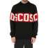 GCDS 羊毛混纺横大logo羊毛衫针织衫 男女同款 黑色 / Свитшот GCDS Trendy Clothing CC94M020050-002