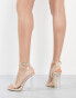 Фото #2 товара Truffle Collection – Beige Sandalen mit transparentem Absatz