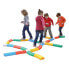 SPORTI FRANCE Curved Balance Beam Bricks Construction Game