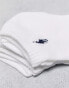 Polo Ralph Lauren 6 pack logo socks in white