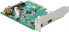 Фото #1 товара Kontroler Delock PCIe 3.0 x4 - 2x USB-C 3.1 Gen 2 (90397)