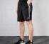 adidas 纯色条纹针织运动休闲五分短裤 男款 黑色 / Брюки Adidas Trendy Clothing Casual Shorts D95940