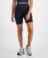 Фото #1 товара Juniors' Seamless High-Waisted Biker Shorts