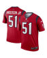 Фото #1 товара Men's Will Anderson Jr. Red Houston Texans Legend Jersey