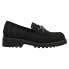 VANELi Zeus Lug Sole Loafers Womens Black ZEUS312461