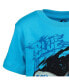 ფოტო #4 პროდუქტის Boys T-Shirt and French Terry Shorts Outfit Set to