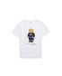 ფოტო #1 პროდუქტის Big Boys Polo Bear Cotton Jersey Tee