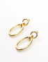 Фото #3 товара Petit Moments genoa circle earrings in gold