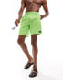 Фото #1 товара adidas Performance solid CLX classic-swim shorts in green