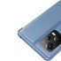 Фото #7 товара Błyszczące etui z klapką do Xiaomi Redmi Note 12 5G / Poco X5 Pro 5G Clear View Case niebieski