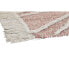Carpet DKD Home Decor Pink Terracotta White Fringe Urban (160 x 230 x 1 cm)