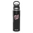 MLB Washington Nationals 24oz Weave Stainless Steel Wide Mouth Water Bottle