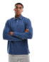 Фото #1 товара Tommy Hilfiger Long Sleeve Regular Polo Shirt in Blue