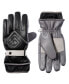 Фото #2 товара Men's Lined Alpine Archive Faux Leather Touchscreen Gloves