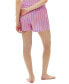 Фото #2 товара Women's Solid Boxer Sleep Shorts