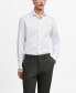 Фото #1 товара Men's Regular-Fit Cufflinks Detail Dress Shirt