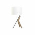 Фото #1 товара Декоративная настольная лампа DKD Home Decor Белый Коричневый Чёрный Metal Oak 220 V 50 W 35 x 35 x 54 см