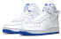 Nike Air Force 1 High 07 防滑 高帮 板鞋 男款 白蓝 / Кроссовки Nike Air Force CV1753-101