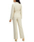 ფოტო #2 პროდუქტის Women's Belted Safari Jacket and Kate Pants, Regular & Petite Sizes