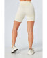 Women's Recycled Colour Block Body Fit Cycling Shorts